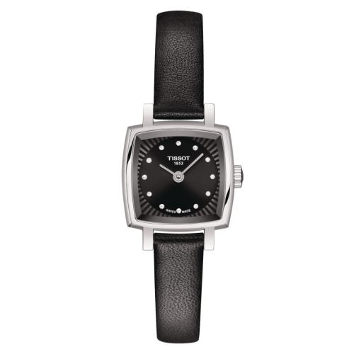Tissot Lovely Square Stainless Steel / Black